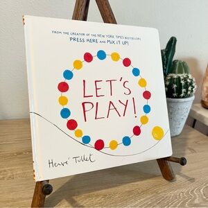Let’s Play! Hervé Tullet Interactive Hardcover Kids Book 2016 Chronicle Press